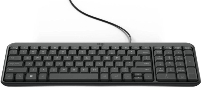 Клавиатура Logitech K106 черный USB slim (920-013902)