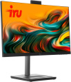 Моноблок IRU Tactio 24ID 24.5" Full HD i3 1215U 1.2 8Gb SSD256Gb UHDG Windows 11 Pro 64 GbitEth WiFi BT 90W Cam черный 1920x1080