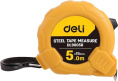 Рулетка Deli DL9005B дл.полотна 5м