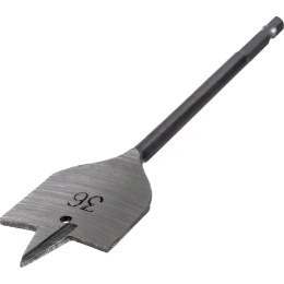 Сверло по дереву перовое (36х152 мм; шестигранный хвостовик) ТУНДРА 1032504