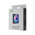 Вентилятор для корпуса Ocypus Gamma F12 BK ARGB REVERSE BLADE Gamma-F12-BK1AM01X-GL размер вентилятора: 120х120х25мм, гидродинамический подшипник, 1300об/мин, 44.55CFM, 24.5dB A , ARGB, PWM, 150г
