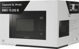 Встраиваемая микроволновая печь ZIGMUND & SHTAIN BMO 15.252 B, 25л, 900Вт, черный