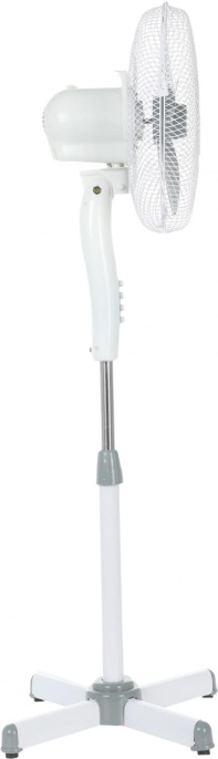 Вентилятор напольный Scarlett SC-SF111B20,  белый и серый