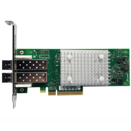 Сетевой адаптер Qlogic QLE2692 16Gb Dual Port FC HBA, x8 PCIe, SR LC multi-mode optic, LP + FH, transivers included QLE2692-SR-CK