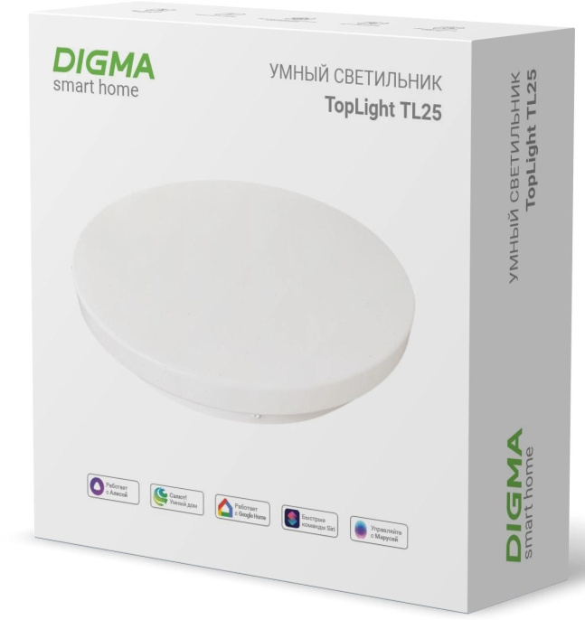 Умный светильник Digma TopLight TL25 потолочный
