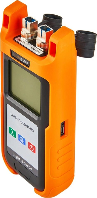 Высокоточный источник оптического излучения, SM+MM, разъемы FC/SC/ST/LC LANMASTER LAN-FT-OLS/P-MS