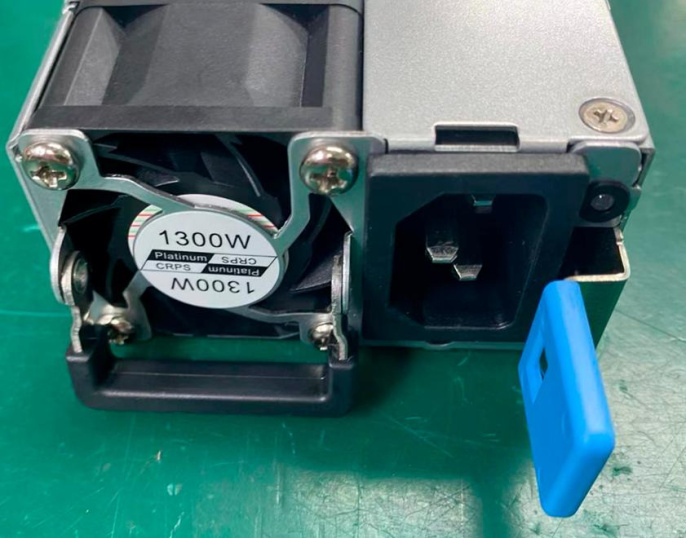 Блок питания серверный/ Server power supply Qdion Model U1A-D1300-L P/N:99MAD11300I1170114 CRPS 1U Module 1300W Efficiency 80 Plus Platinum, Gold Finger option , Cable connector: C14