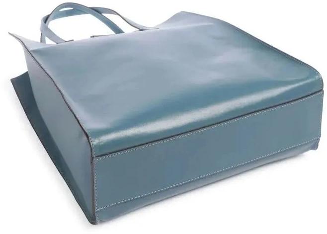 Сумка женская The Bridge Mirra 04340301/BU голубой натур.кожа