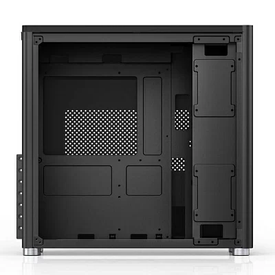 Корпус JONSBO D40 Black без БП, боковая панель из закаленного стекла, mini-ITX, micro-ATX, ATX, черн