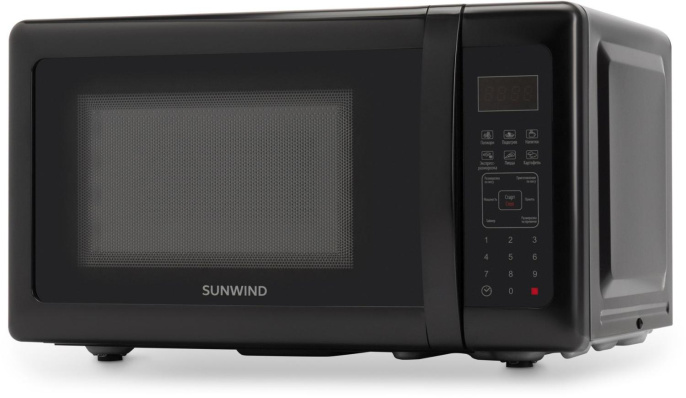 Микроволновая печь SunWind SUN-MW007, 700Вт, 20л, черный