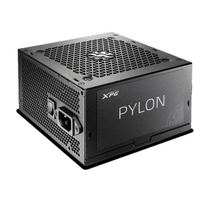 XPG Pylon 750 ATX 2.52, 750W, PWM 120mm FDB fan, Active PFC, DC to DC, 80+ BRONZE,Japanese main capacitor RET (PYLON750B-BKCEU)