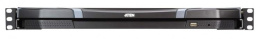 KVM консоль ATEN 1U Ultra Short Depth 18.5” Short Depth USB HDMI Single Rail LCD Console 1920 x 1080 CL3700NW-ATA-RG
