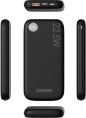 Внешний аккумулятор (Power Bank) Digma DGPF10B,  10000мAч,  черный [dgpf10b22pbk]