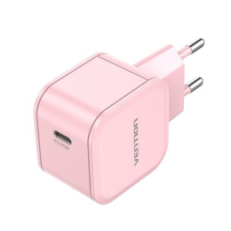 Сетевое зарядное устройство Vention на 1 порт USB С 20W Розовый, шт. FEJP0-EU