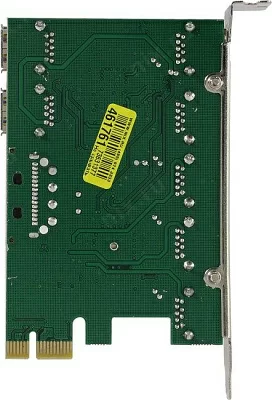 Контроллер ExeGate EXE-317 (OEM) PCI-Ex1 USB3.0 5 port-ext 2 port-int EX283717RUS