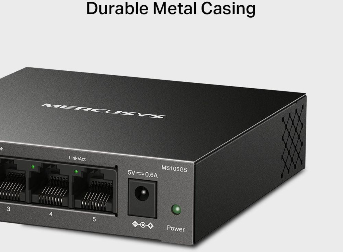 Коммутатор MERCUSYS MS105GS, неуправляемый