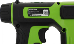 Степлер ручной Greenworks G24CS10 скобы 4/55/90/18GA (3400107)