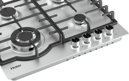 Газовая варочная поверхность Haier HHX-M64RFVLX нержавеющая сталь (TD0050131RU)