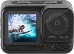 Экшн-камера Digma DiCam 970 1xCMOS 12Mpix черный (DC970 COMBO)