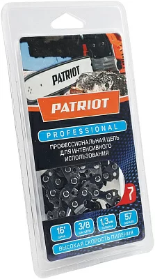 Цепь для цепных пил Patriot 91LP-57E Professional 3/8" 57звен. (862321045)