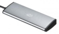 Хаб (разветвитель) Digma HUB-4U2.0-UC-DS, серебристый