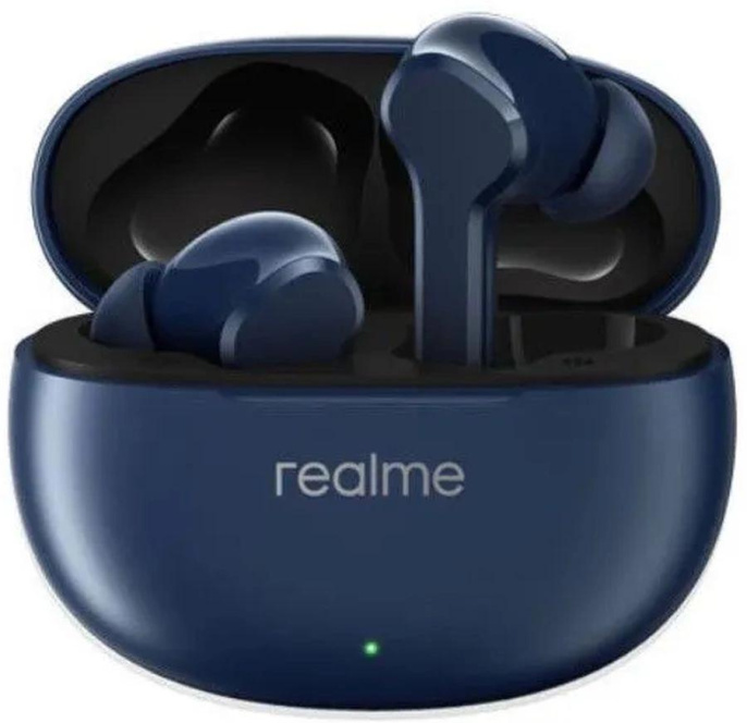 Наушники REALME Buds T110, Bluetooth, внутриканальные, синий [631206000013]