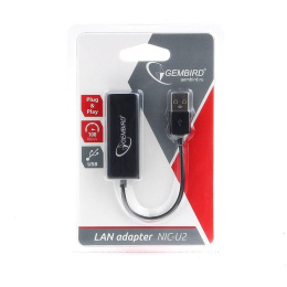 Gembird Сетевой адаптер Ethernet USB 2.0 - Fast Ethernet adapter NIC-U2
