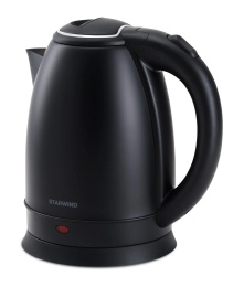 Чайник электрический StarWind SKS2051, 1.8л, металл/пластик