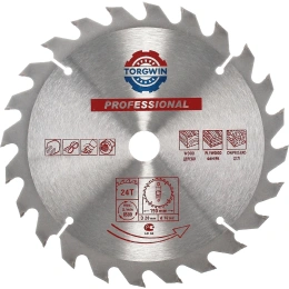Диск пильный по дереву 190x20/16 мм, 24 зуба TORGWIN S94962