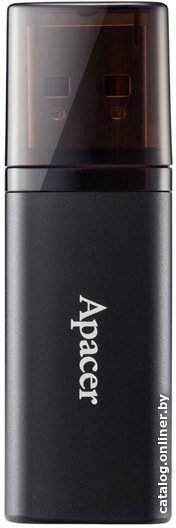 Накопитель USB Apacer AH25B 128GB AP128GAH25BB-1 интерфейс: USB 3.2 Gen 1 Type-A 5 Гбит/сек , с колпачком, материал корпуса: металл
