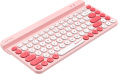 Клавиатура A4TECH Fstyler FBK30, USB, Bluetooth/Радиоканал, мембранная,  розовый [fbk30 raspberry]