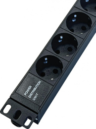 Блок распределения питания NTSS NTSS-PDU-DA2037 гор.размещ. 9xSchuko базовые 16A клеммная колодка