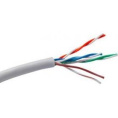 Кабель ExeGate UTP4-C5e-CCA-S24-IN-PVC-GY-305 UTP 4 пары кат.5e CCA, 24AWG, бухта 305м, серый, PVC EX138965RUS