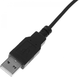 Наушники с микрофоном VT VT6200-D черный/серебристый 2.1м накладные USB оголовье VT6200-D