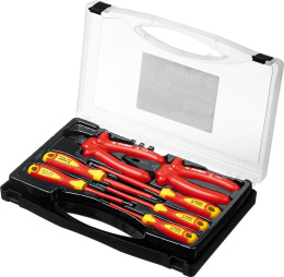 Набор диэлектрического губцевого инструмента ЗУБР Профессионал 7 предм. 2214-H7_z01