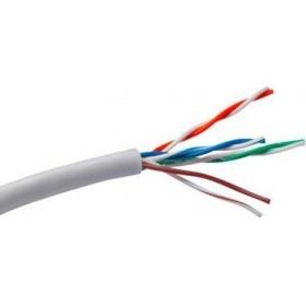 Кабель ExeGate UTP4-C5e-CCA-S24-IN-PVC-GY-305 UTP 4 пары кат.5e CCA, 24AWG, бухта 305м, серый, PVC EX138965RUS