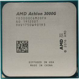 Процессор AMD Athlon 3000G, AM4, OEM [yd3000c6m2ofh]