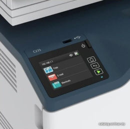 МФУ Xerox C235 C235V DNI, лазерный, цветной, формат A4 210x297 мм , скорость ч/б печати 22 стр/мин, скорость цветной печати 22 стр/мин, разрешение 600 dpi, факс, LAN, Wi-Fi