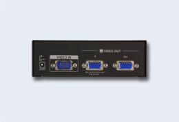 Разветвитель, электрон. ATEN VS132A-AT-G, SVGA, 1 2 монитора 450MHz, 30 метр., F M, без шнуров, DC 5V, 2048*1536 60Hz