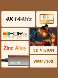 Адаптер CABLETIME CP15A (CT-CMHF8K-ZG) USB C-HDMI из цинка 8K/60 Гц