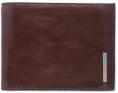 Кошелек мужской Piquadro Blue Square, кожа натуральная, коричневый [pu1239b2r/mo]