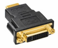 Переходник DVI Buro DVI-I(f) -  HDMI (m),  черный [hdmi-19m-dvi-i(f)-adpt]