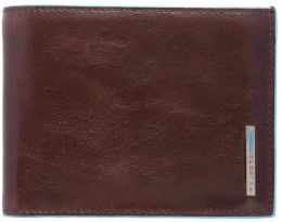 Кошелек мужской Piquadro Blue Square, кожа натуральная, коричневый [pu1239b2r/mo]