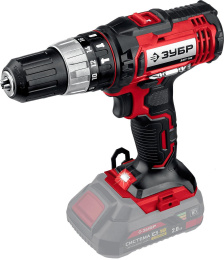Ударная дрель-шуруповерт Зубр ДШУ-185, без АКБ,  без ЗУ