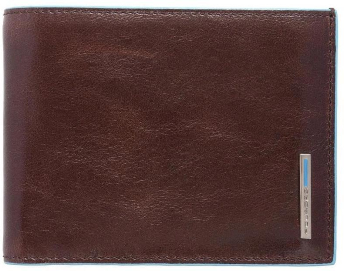 Кошелек мужской Piquadro Blue Square, кожа натуральная, коричневый [pu1239b2r/mo]