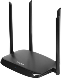 Wi-Fi роутер Digma DWR-AC1202,  Wi-Fi 5,  AC1200,  2.4/5ГГц, 3 LAN,  черный