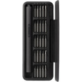 Аккумуляторная отвёртка с набором бит HOTO 25-in-1 Electric Screwdriver Set тёмно-серый, QWLSD010