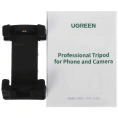 Трипод профессиональный UGREEN LP661 (15187) Professional Tripod for Phone and Camera. Цвет: черный