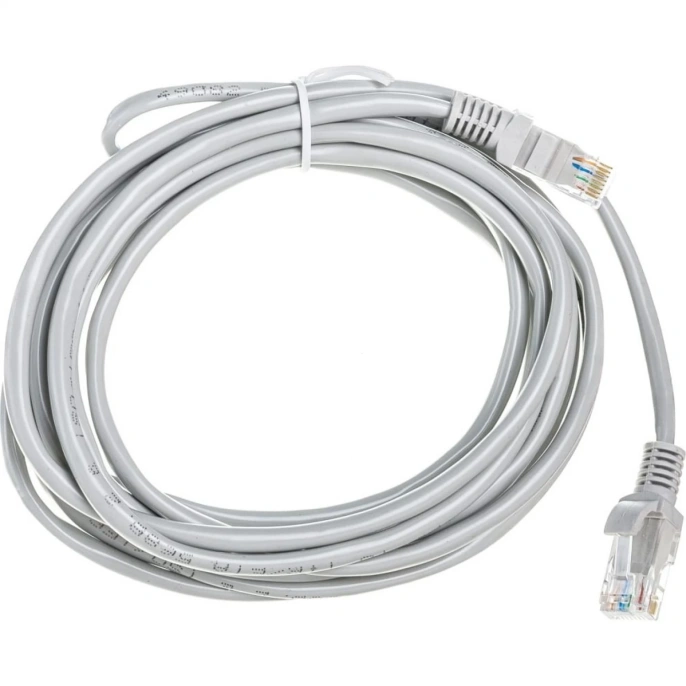 Патч-корд ExeGate UTP-RJ45-RJ45-5e-3M-GY, UTP, cat.5e, 3м, серый EX138963RUS
