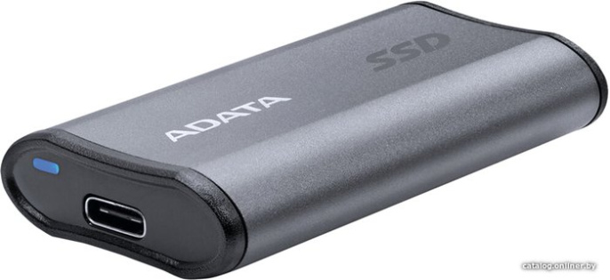 Накопитель SSD A-Data USB-C 500GB AELI-SE880-500GCGY SE880 2.5" серый